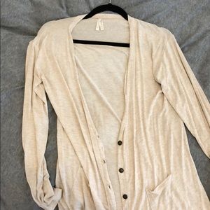 Cream cardigan - never worn